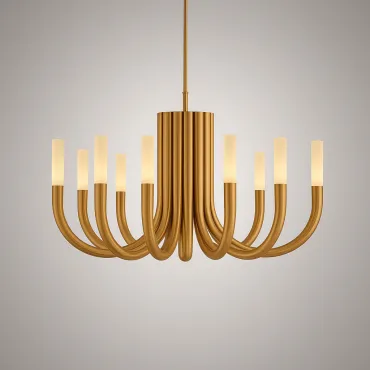 Люстра на штанге LAURA D100 Brass Люстра на штанге LAURA D100 Brass