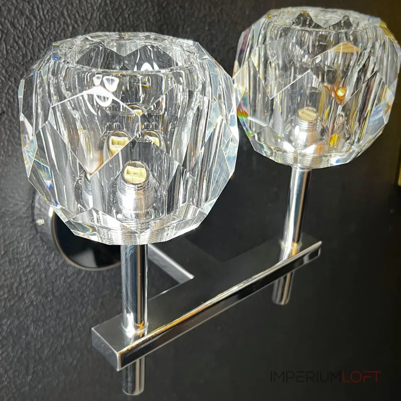 Бра Boule de Cristal Double Sconce Chrome от ImperiumLoft Бра Boule de Cristal Double Sconce Chrome от ImperiumLoft
