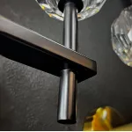 Бра Boule de Cristal Double Sconce Brass Черный от ImperiumLoft