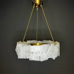Подвесная люстра Frost Patterns & Brass D60