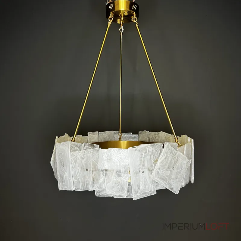 Подвесная люстра Frost Patterns & Brass D60