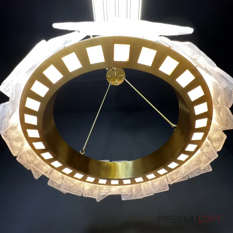 Подвесная люстра Frost Patterns & Brass D60