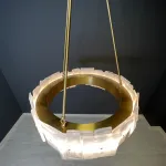 Подвесная люстра Frost Patterns & Brass D60