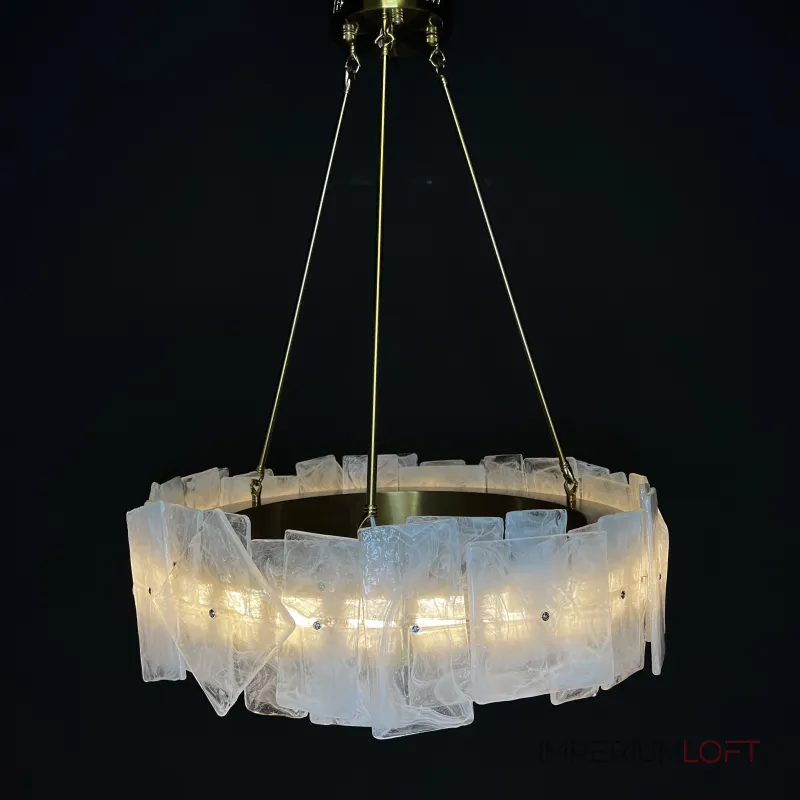 Подвесная люстра Frost Patterns & Brass D60