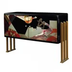 "Шкафчик для радиоприемника" Jean Dunand Radio Cabinet от ImperiumLoft