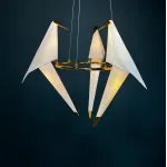 Подвесная люстра Origami Bird Chandelier 3