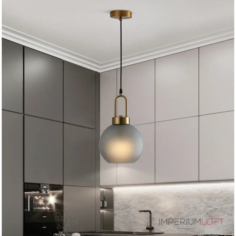 Подвесной светильник GAUSS 20 шар серый от ImperiumLoft