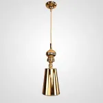 Подвесной светильник Josephine Pendant Lights D23 Gold с плафоном оригинальной формы от ImperiumLoft