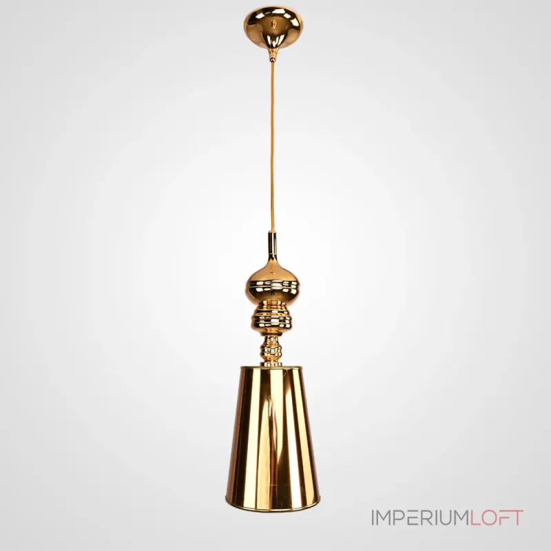 Подвесной светильник Josephine Pendant Lights D23 Gold с плафоном оригинальной формы от ImperiumLoft