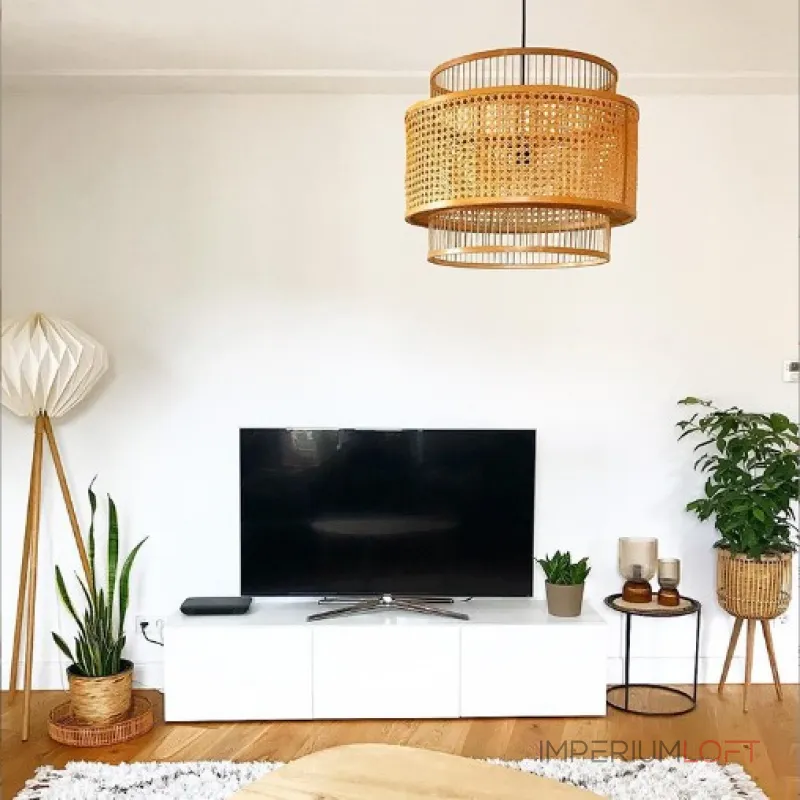 Подвесной светильник из бамбука DROPI D50 от ImperiumLoft Подвесной светильник из бамбука DROPI D50 от ImperiumLoft