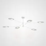 Люстра на штанге INGEL D110 6 lamps White от ImperiumLoft