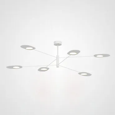 Люстра на штанге INGEL D110 6 lamps White