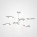 Люстра на штанге INGEL D90 6 lamps White от ImperiumLoft