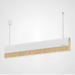 РЕЕЧНЫЙ ПОДВЕСНОЙ СВЕТИЛЬНИК BOOK 3 L120 White от ImperiumLoft