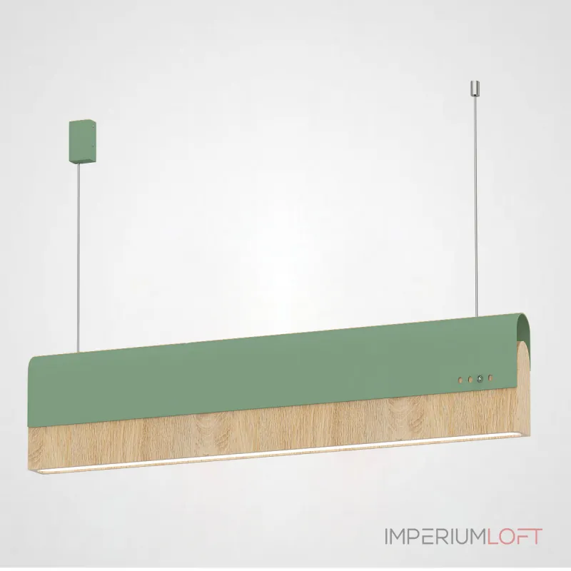 РЕЕЧНЫЙ ПОДВЕСНОЙ СВЕТИЛЬНИК BOOK 3 L90 Green от ImperiumLoft РЕЕЧНЫЙ ПОДВЕСНОЙ СВЕТИЛЬНИК BOOK 3 L90 Green от ImperiumLoft