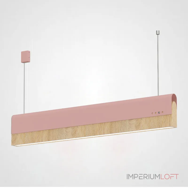 РЕЕЧНЫЙ ПОДВЕСНОЙ СВЕТИЛЬНИК BOOK 3 L120 Pink от ImperiumLoft РЕЕЧНЫЙ ПОДВЕСНОЙ СВЕТИЛЬНИК BOOK 3 L120 Pink от ImperiumLoft
