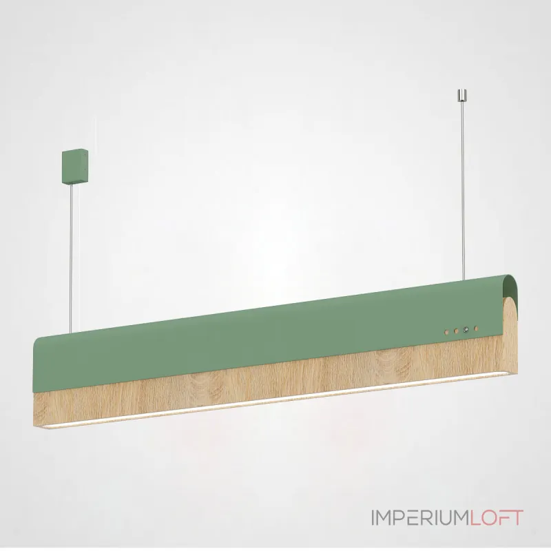 РЕЕЧНЫЙ ПОДВЕСНОЙ СВЕТИЛЬНИК BOOK 3 L120 Green от ImperiumLoft РЕЕЧНЫЙ ПОДВЕСНОЙ СВЕТИЛЬНИК BOOK 3 L120 Green от ImperiumLoft