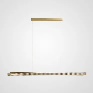 Реечный, рядный светильник CHIFFA SKEW L160 BRASS