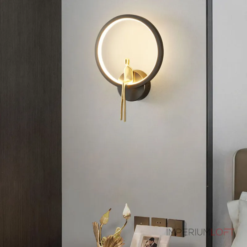 Настенный светильник REMUS WALL Black от ImperiumLoft