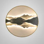 Настенный светильник DAWN B A D100 Brass от ImperiumLoft