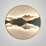 Настенный светильник DAWN B A D120 Brass от ImperiumLoft