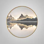 Настенный светильник DAWN B B D80 Brass от ImperiumLoft