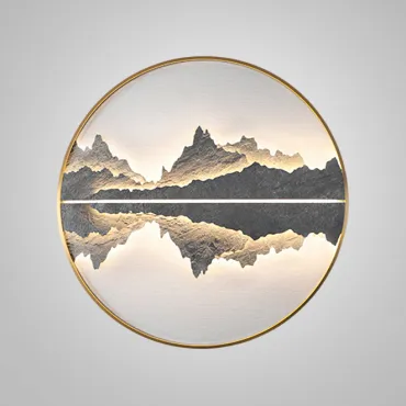 Настенный светильник DAWN B B D80 Brass