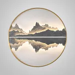 Настенный светильник DAWN B B D120 Brass от ImperiumLoft