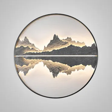 Настенный светильник DAWN B B D100 Black