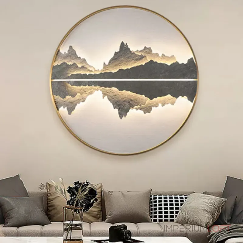 Настенный светильник DAWN B A D100 Black от ImperiumLoft