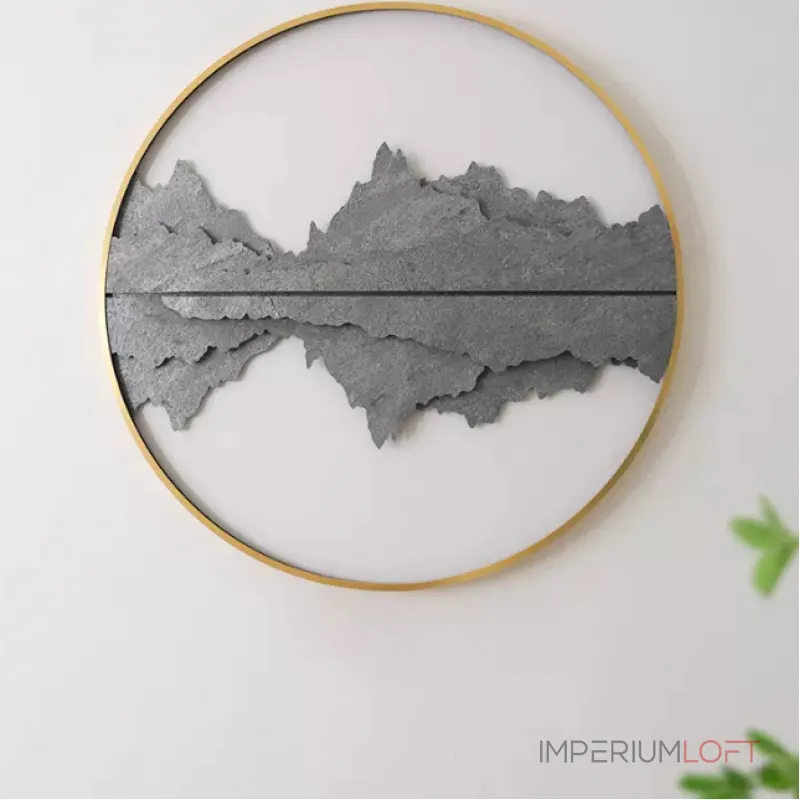 Настенный светильник DAWN B A D100 Black от ImperiumLoft