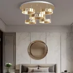 Потолочная люстра SELLIF CHROME L5 Brass