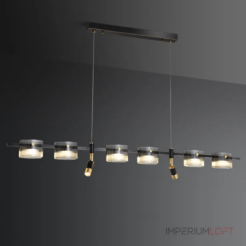 Подвесной светильник NICOLETTA C LONG L150 Black от ImperiumLoft Подвесной светильник NICOLETTA C LONG L150 Black от ImperiumLoft