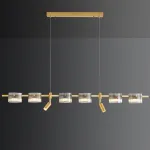 Подвесной светильник NICOLETTA C LONG L150 Brass от ImperiumLoft