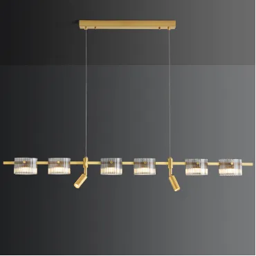 Подвесной светильник NICOLETTA C LONG L150 Brass