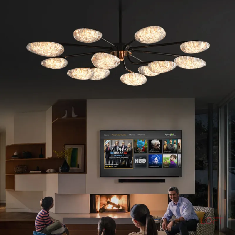 Люстра на штанге EVIAN D60 Люстра на штанге EVIAN D60