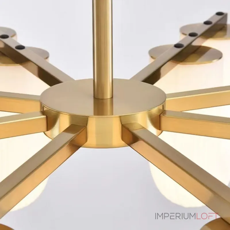 Подвесная люстра GAUTE D90 Black от ImperiumLoft