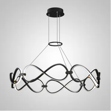 Подвесная люстра FORLI BW D80 Black