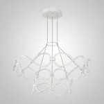 Подвесная люстра FORLI BW D60+80 White от ImperiumLoft