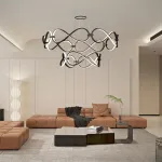 Подвесная люстра FORLI BW D80 White от ImperiumLoft