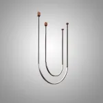 Подвесной светильник ASGEIR Black L40 + L60