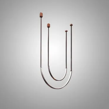 Подвесной светильник ASGEIR Black L40 + L60