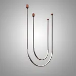 Подвесной светильник ASGEIR Black L60 + L80