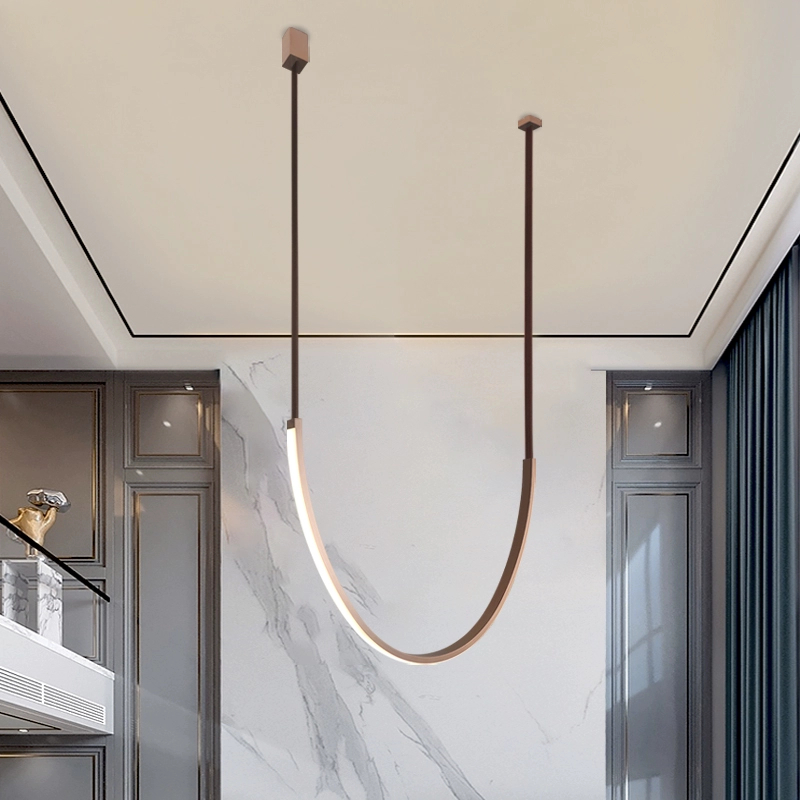 Подвесной светильник ASGEIR Brown L40