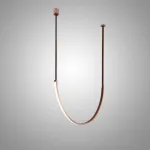 Подвесной светильник ASGEIR Brown L80