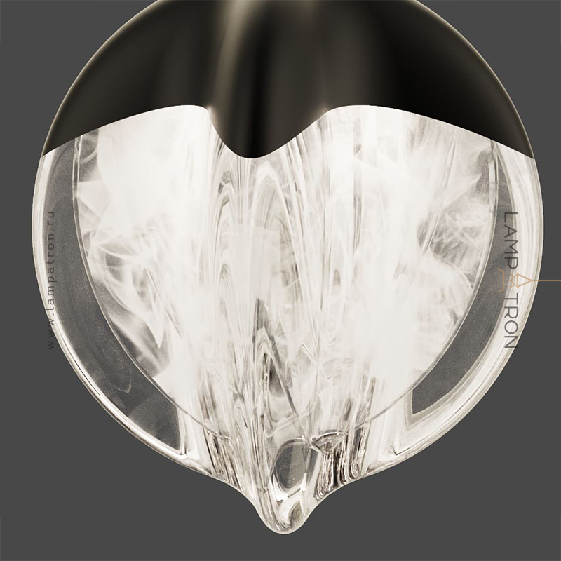 Подвесной светильник PERRY P5 Black Disk