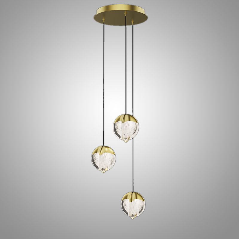 Подвесной светильник PERRY P3 Gold Disk Подвесной светильник PERRY P3 Gold Disk