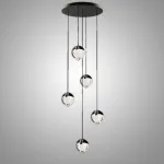 Подвесной светильник PERRY P5 Black Disk