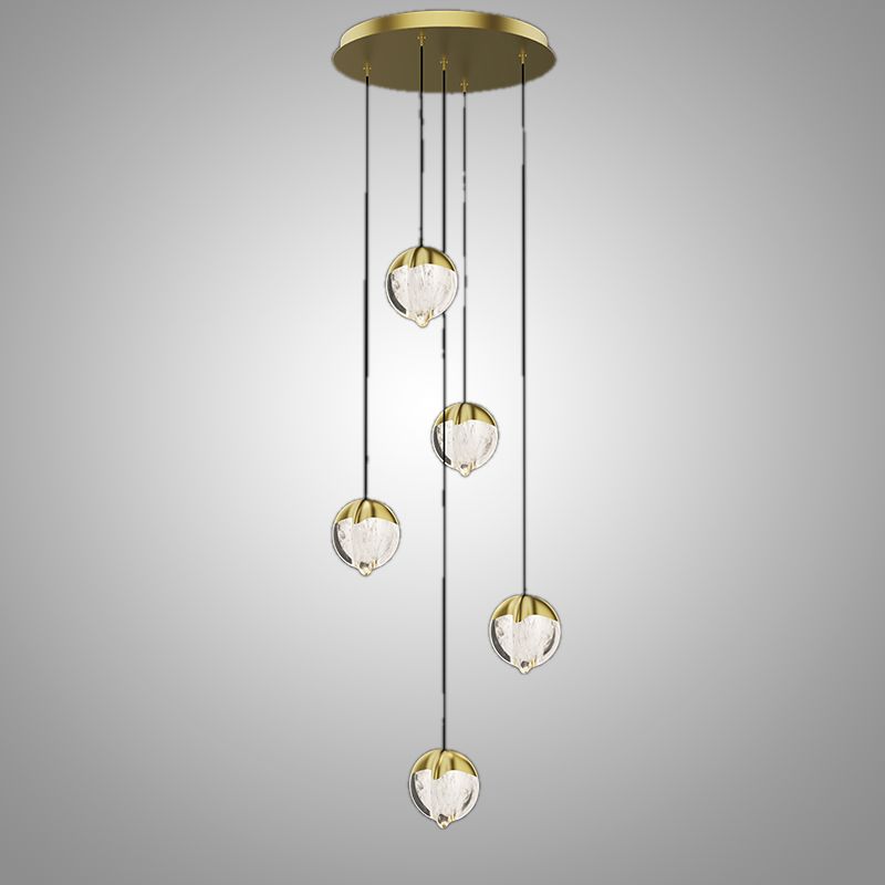 Подвесной светильник PERRY P5 Gold Disk Подвесной светильник PERRY P5 Gold Disk