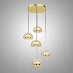 Подвесной светильник NEVILLE P5 Disk Amber